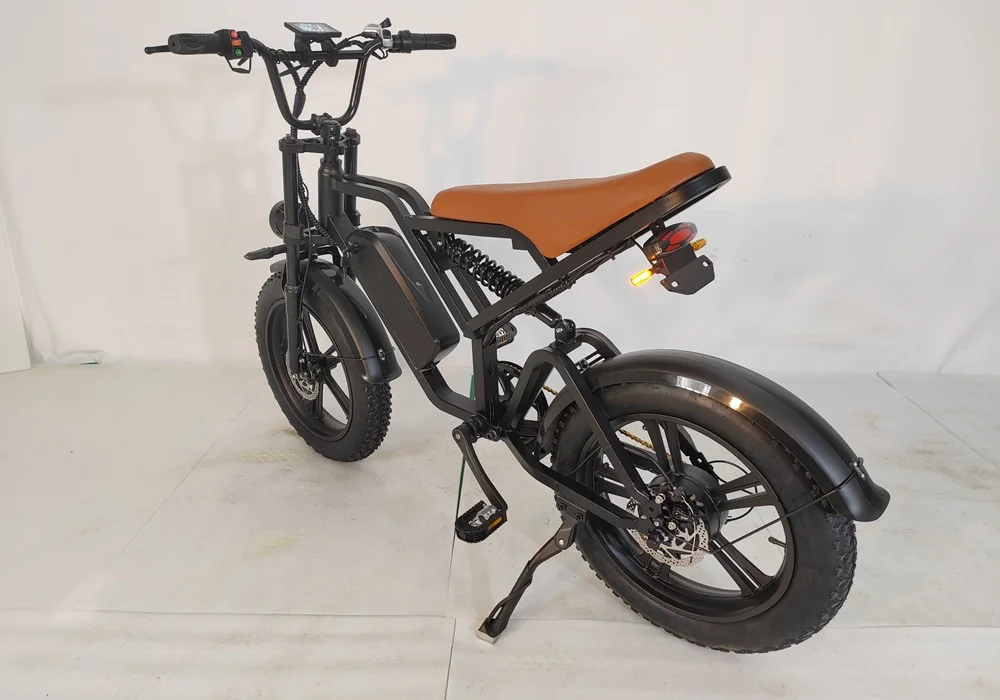 K12 1000W 48V15Ah aluminum alloy frame red bicycle electric bicycle electric bicycle for adult V8