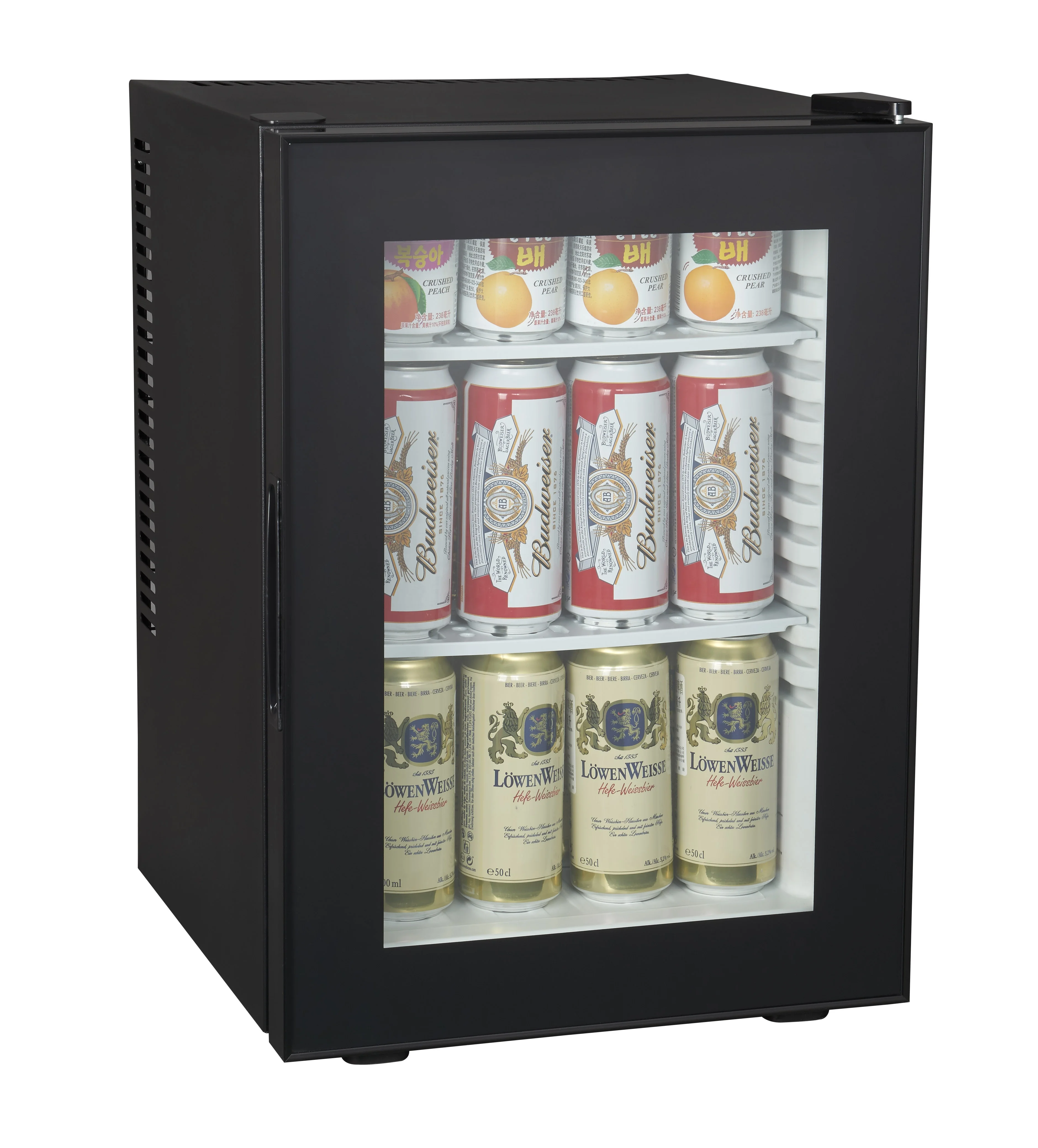 SC-40SA 40L silent mini fridge with glass door , no noise
