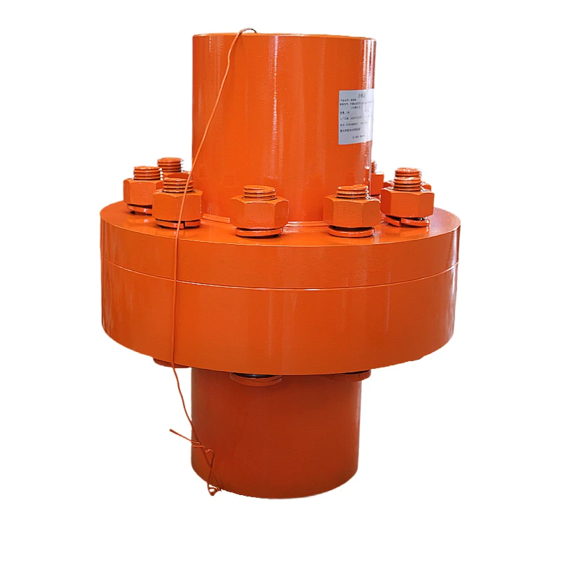 Manufacture Aluminum alloy  HL Pin bush coupling elastic pin shaft flange coupling for middle or high power machine