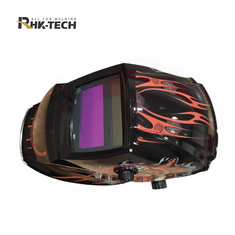 RHK TECH пользовательские наклейки DIN9-13 Автоматическая Солнечная сварочная маска Авто затемнение сварочный шлем