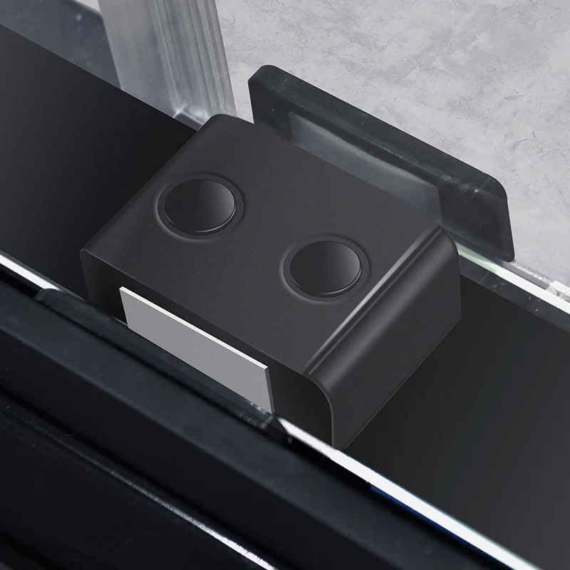 Высококачественные корпуса из закаленного стекла и нержавеющей стали, оборудование для ванной комнаты, душевой комнаты, стеклянные двойные двери, душевая дверь