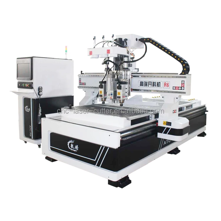 Сверхмощный фрезерный станок для резки древесины 1330 atc cnc маршрутизатор с 4*5 сверлильный пакет и защитное покрытие