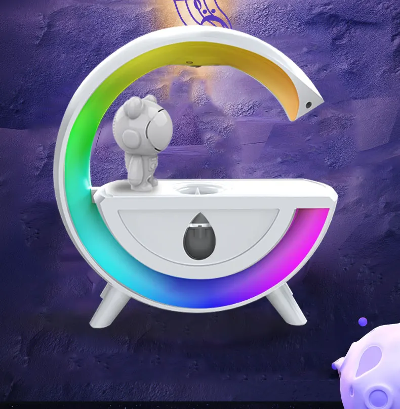 Anti Gravity Water Drop Humidifier 350ml Anti Gravity Air Humidifier Water Flows Back Visual Fountain Humidifier