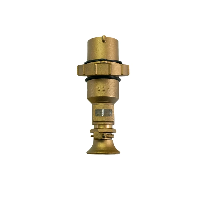 Factory Price Manufacturer Supplier 32A Current Marine 32A Brass Electrical Plug