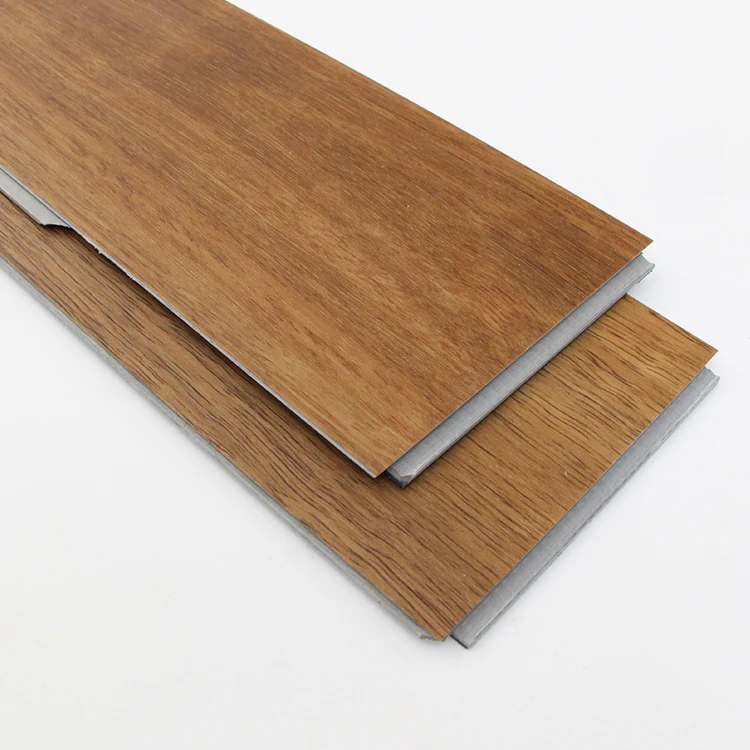 Виниловый деревянный настил из натурального шпона жесткая гибридная пятнистая резинка