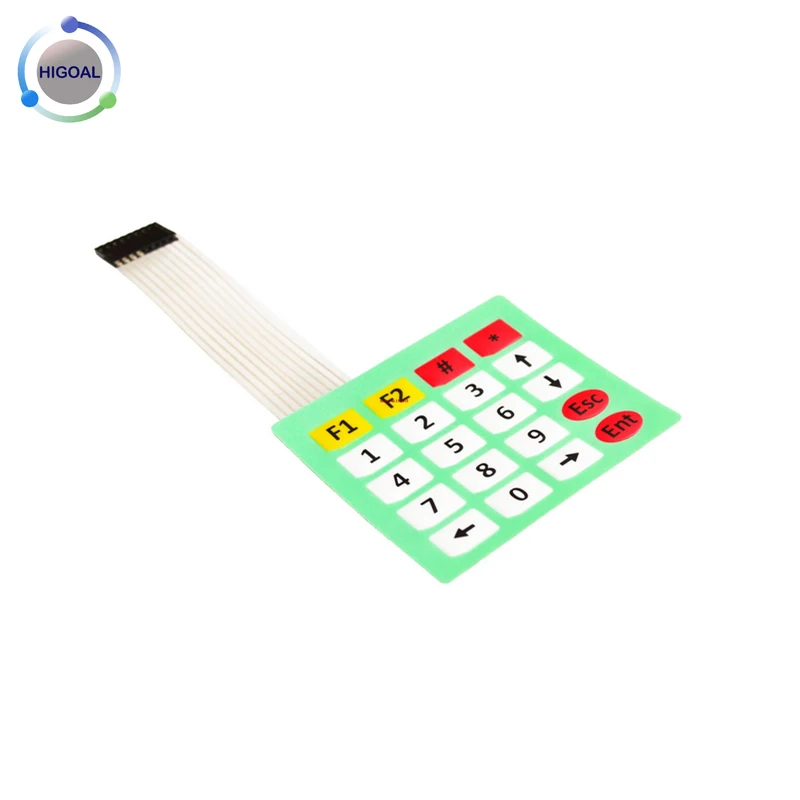 China manufacturer custom made prototype waterproof OEM membrane button switch