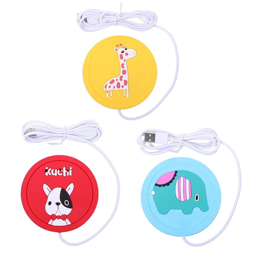 Durable office coffee tea water milk electric heater mug warmer usb cup warmer for promotion gift