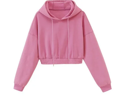 
Autumn Customize logo Tangada women hoodie sweatshirts winter fashion 2020 oversize ladies pullovers hooded jacket Crop top 