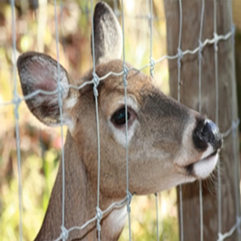 Galvanized farm field fence horse fence