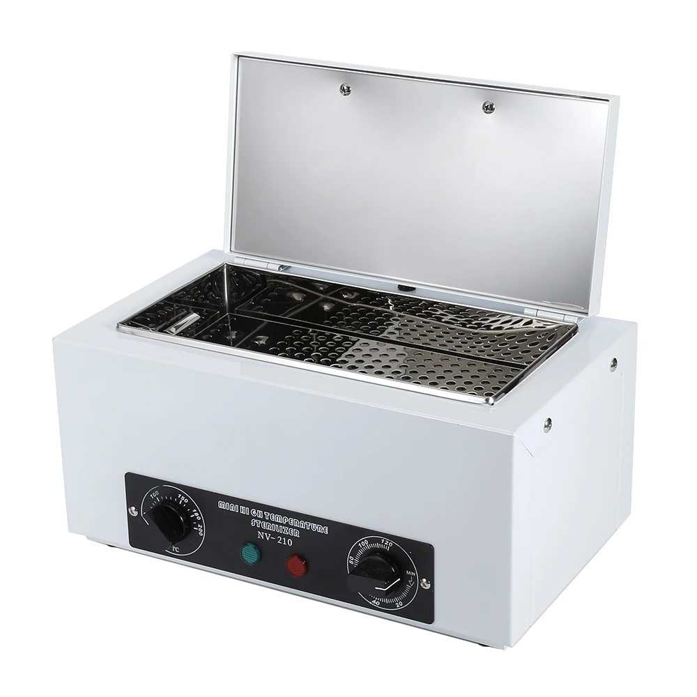 
300W High Temperature Sterilizer Box Nail Portable Sterilizing Tool Manicure Nail Tool Dry Heat Sterilizer Disinfection Cabinet 