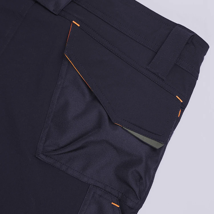 Nylon Workwear Windbreaker Safety Clothing Construction Pants Work Wear Stretch Cargo Trousers for Men