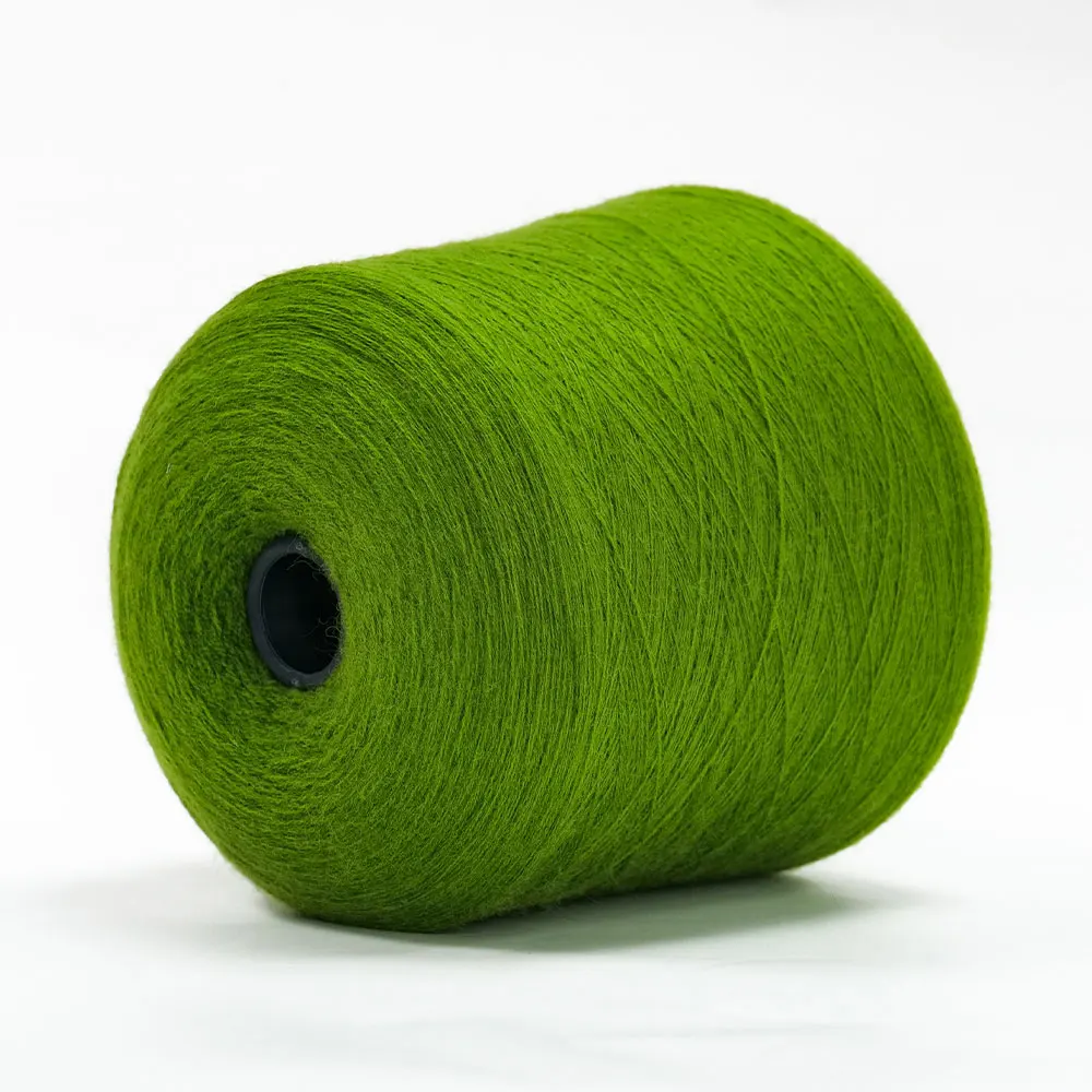 48/2 NM 52% Acrylic 28% PBT 20% Nylon Angola wool yarn sweater blended yarn for crochet