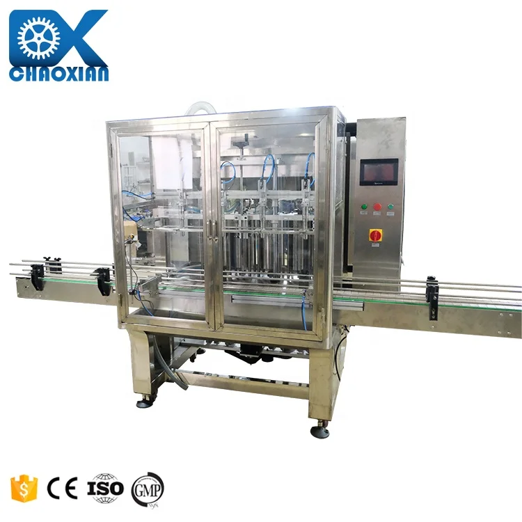 Fully Automatic 20 Litres Oil Drum Filler Glass Bottle Gel Polish 10 Head Filling Machine Lemonade