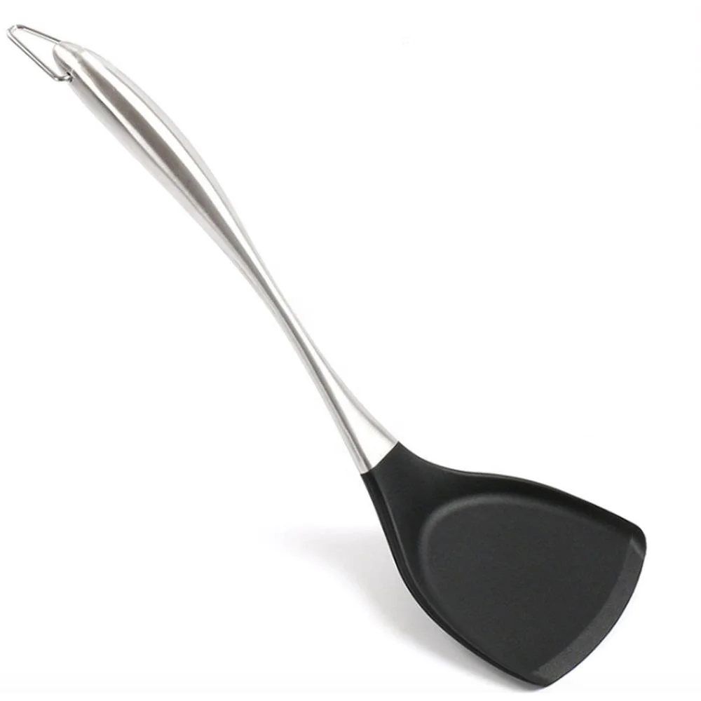 Stainless Steel Handle Home Cooking Cuisine Kitchen Ware Utensil Tool Silicon Kitchen Accessories Sets Accessories