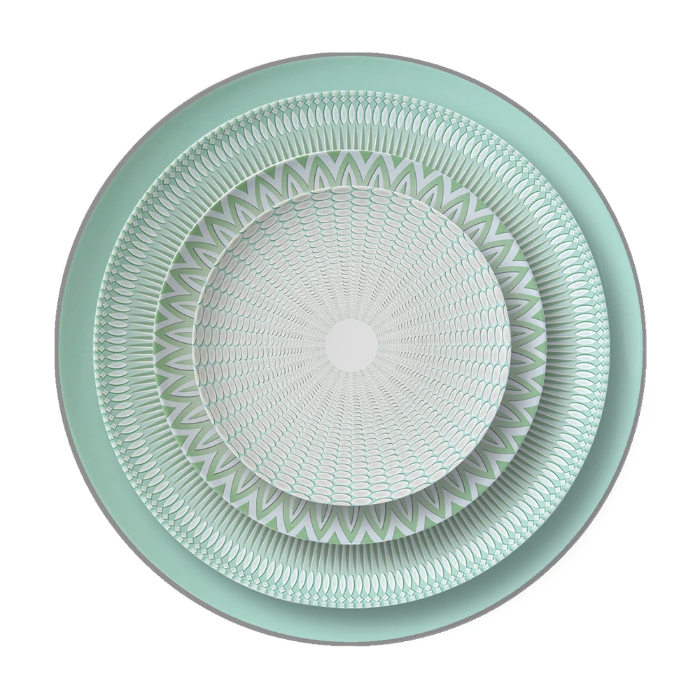 Color Box Arcopal Dinner Set Packing Porcelain Space Western Customized Ceramic Logo Style Time Room Modern Technique Holiday