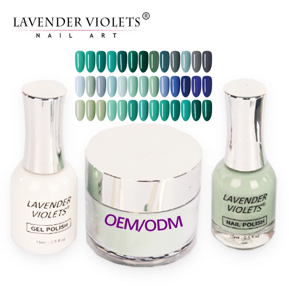 Lavender violets acrylic powder bulk dip powder 2 use color match gel polish and nail polish 3 in 1