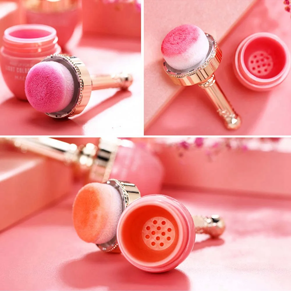 Makeup light colours Blusher Face Powder Pigment Mineral Peach Blush Professional Texture Cheek private label