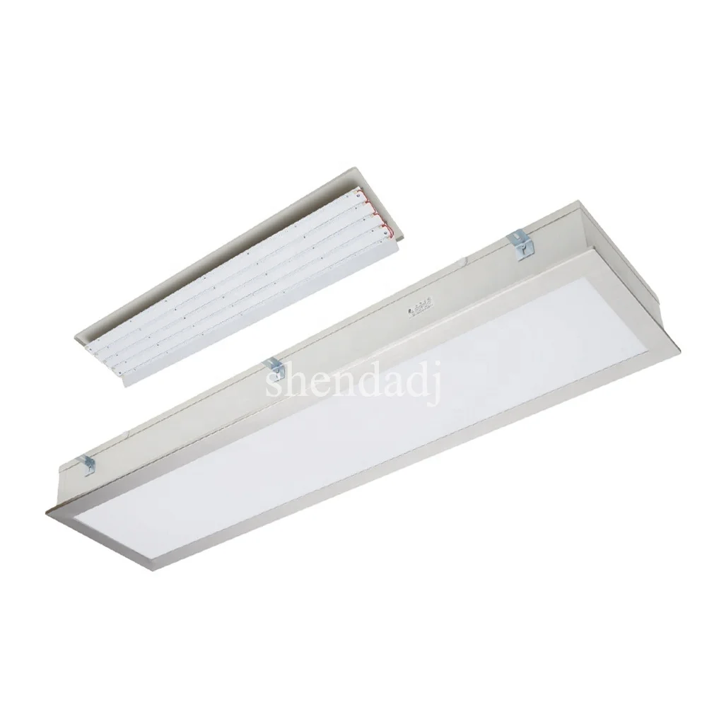 
SMD2835/5630 4200lm top opening 1x4ft indoor clean room ip65 waterproof dustproof ceiling led panel light 