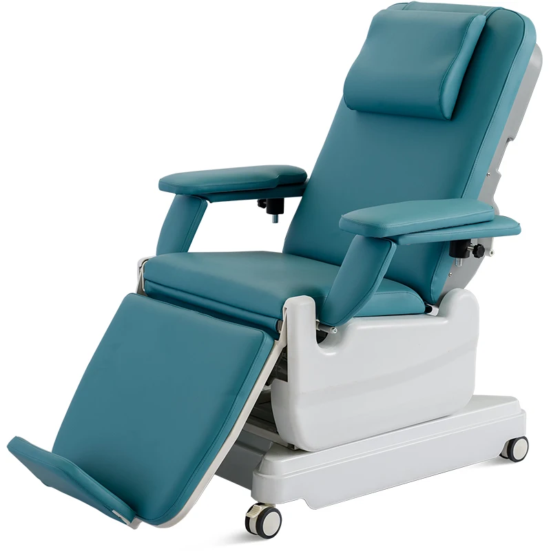2 Function Adjustable Hospital Patient Electric Reclining Dialysis Chair