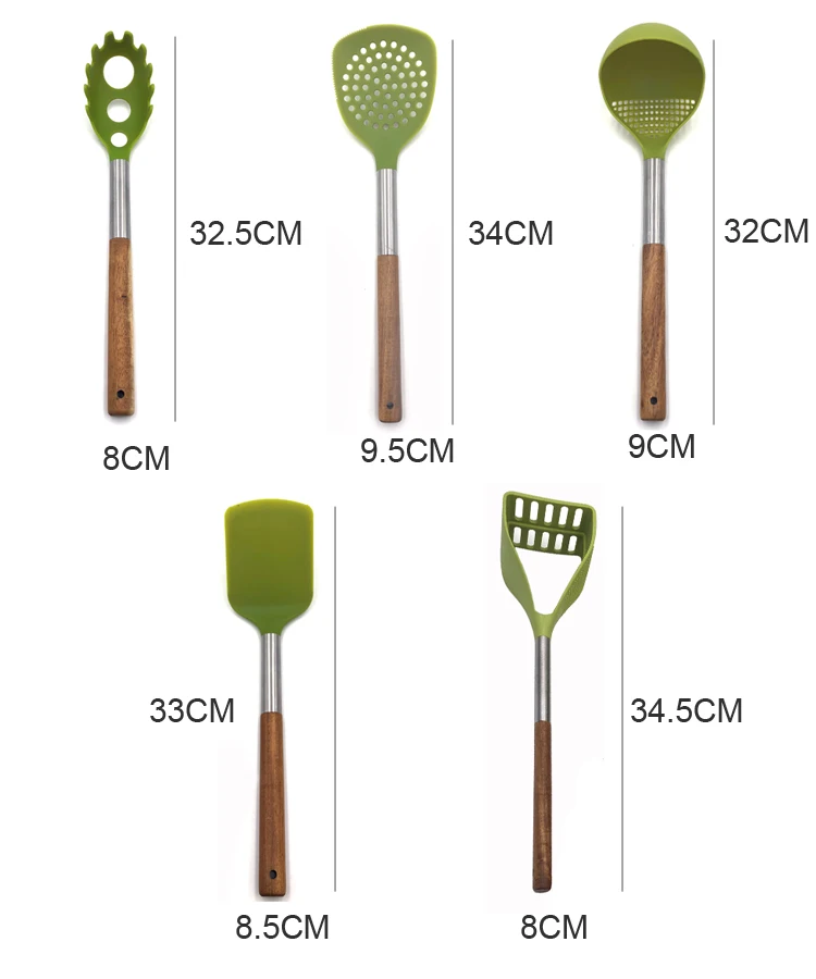 Non Stick Cookware Nylon Kitchen Tools and Gadgets Nylon Cooking Utensils