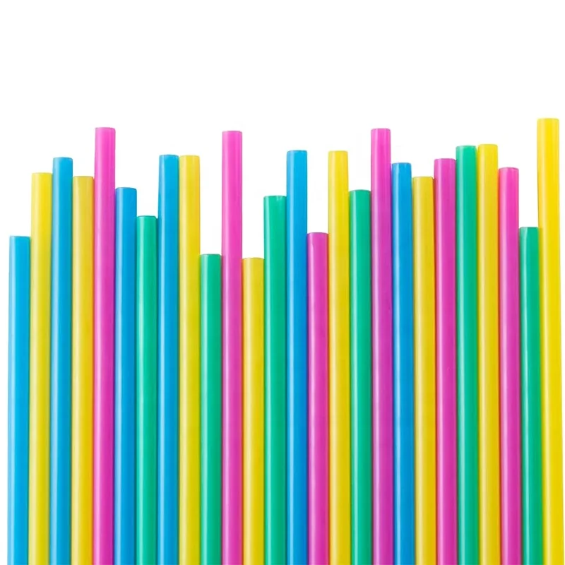 High Quality Eco Biodegradable 10 Inch Pla Straw Customized Drinking Straw Eco Friendly Pla Straws