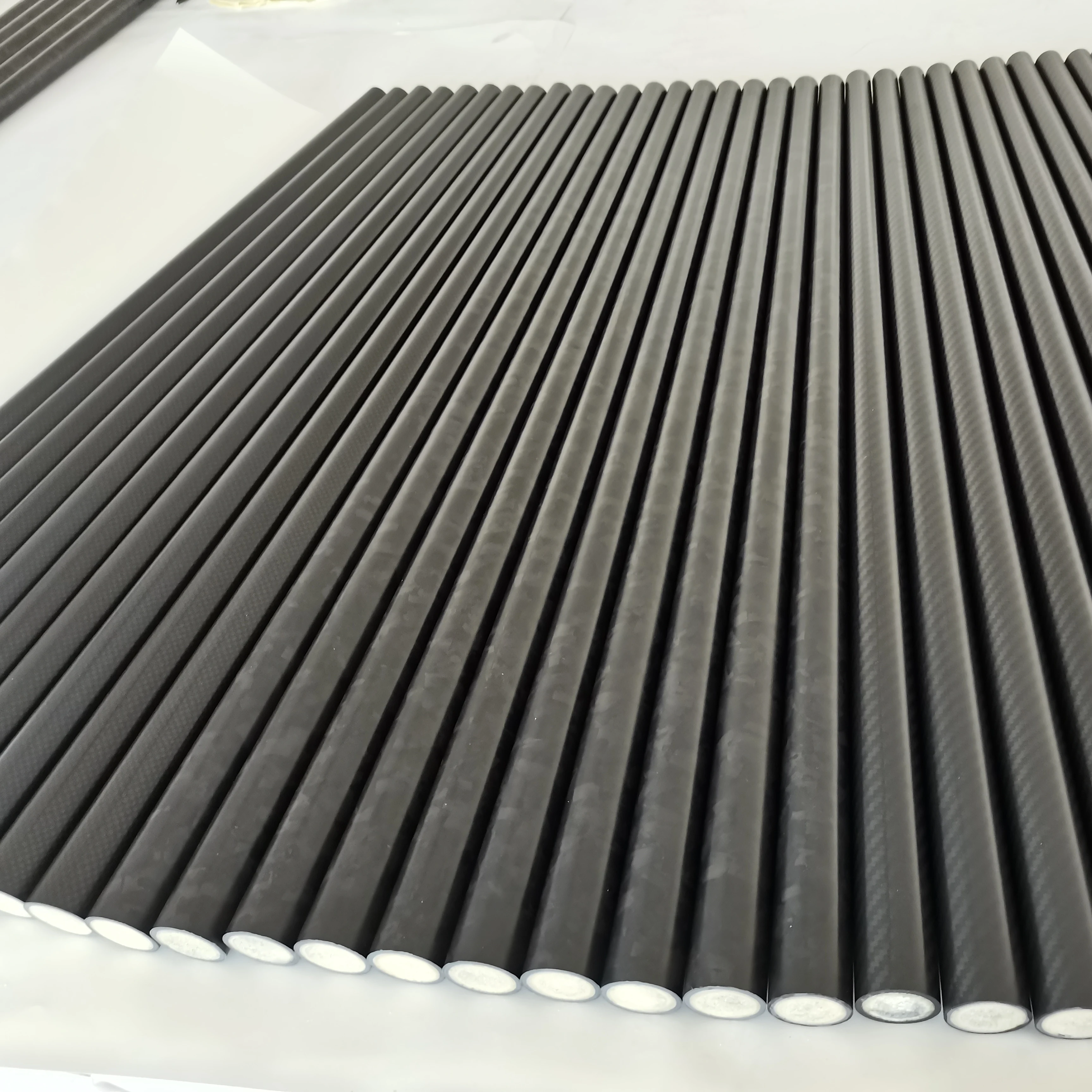 foam filled Carbon Fiber Pool Cue Shaft,forged 3k Carbon Billiards Shaft,Carbon Fiber Taped Tube