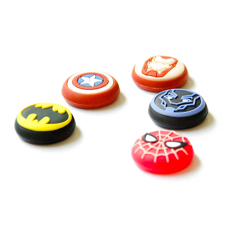
High quality PS4 thumb grips protective silicone 3D analog PS4 joystick grips 