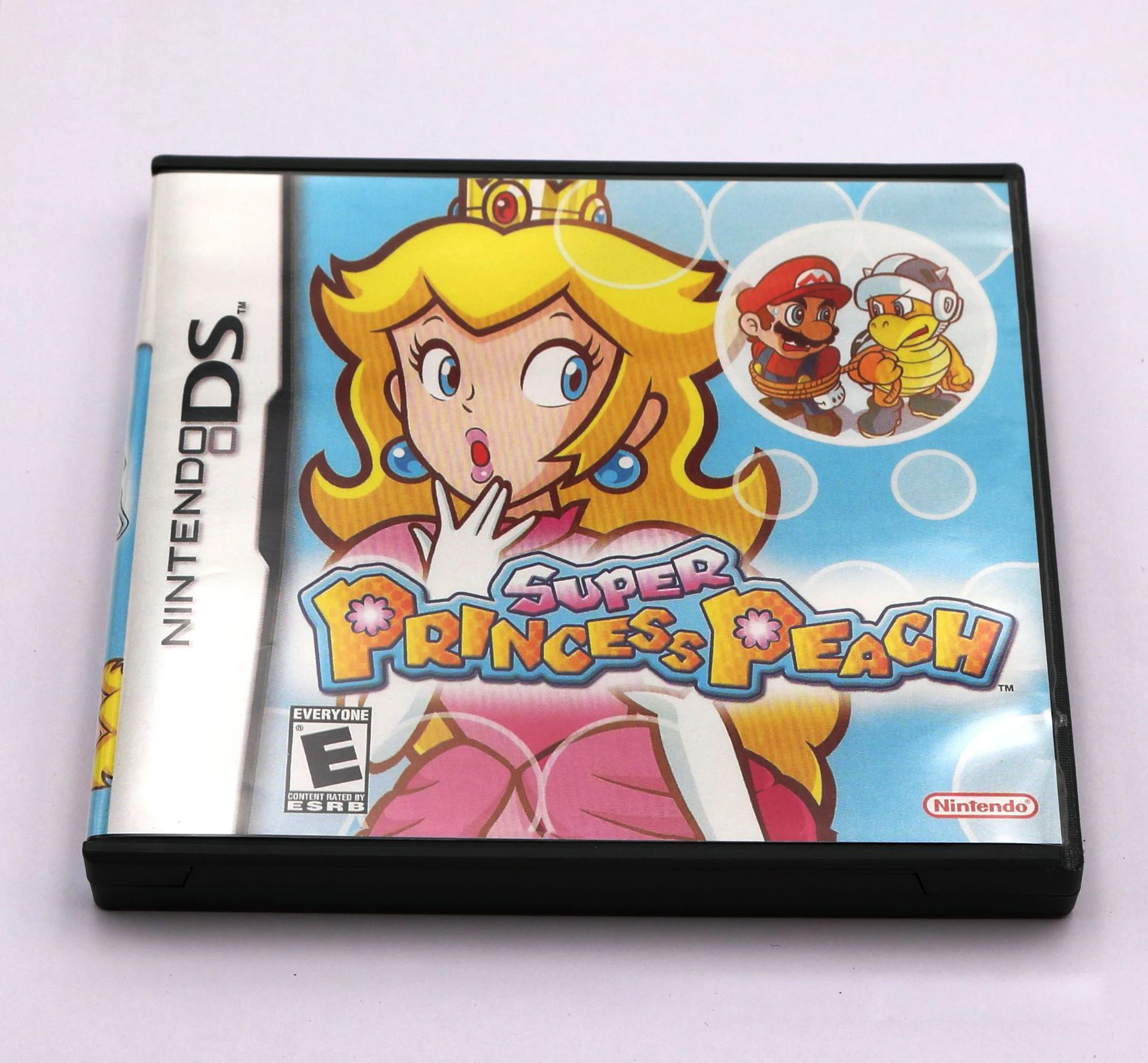 Супер Принцесса Персик игровые карты с флагом США упаковочная коробка для Nintendo DS NDS NDSL 3DS 3dsll