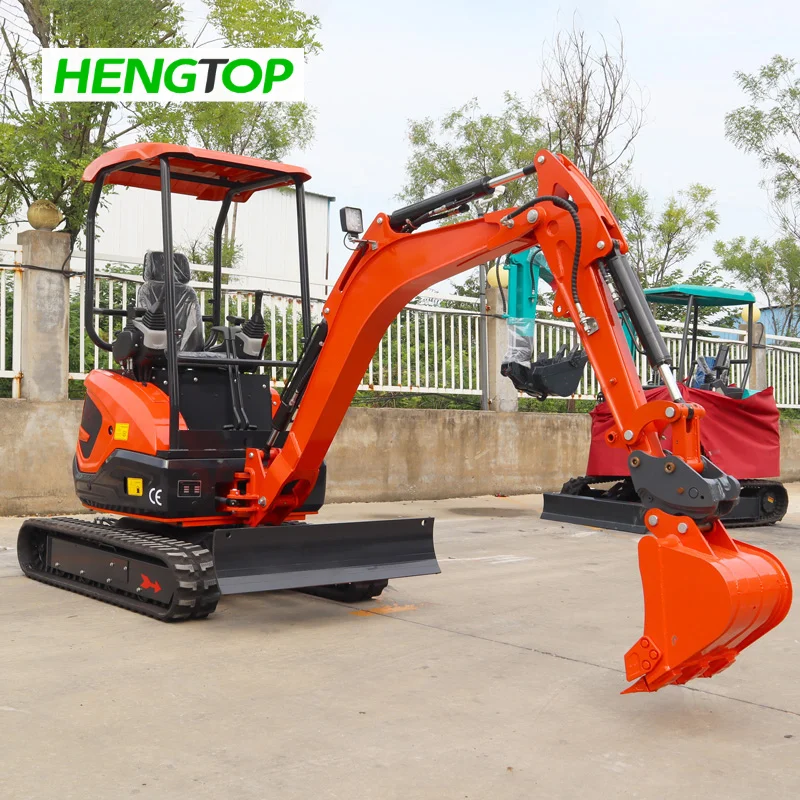 EPA Hydraulic Bagger Mini Excavator 2.5 Ton Micro Digger Construction Site Excavator Machine Excavator Bucket With High Capacity