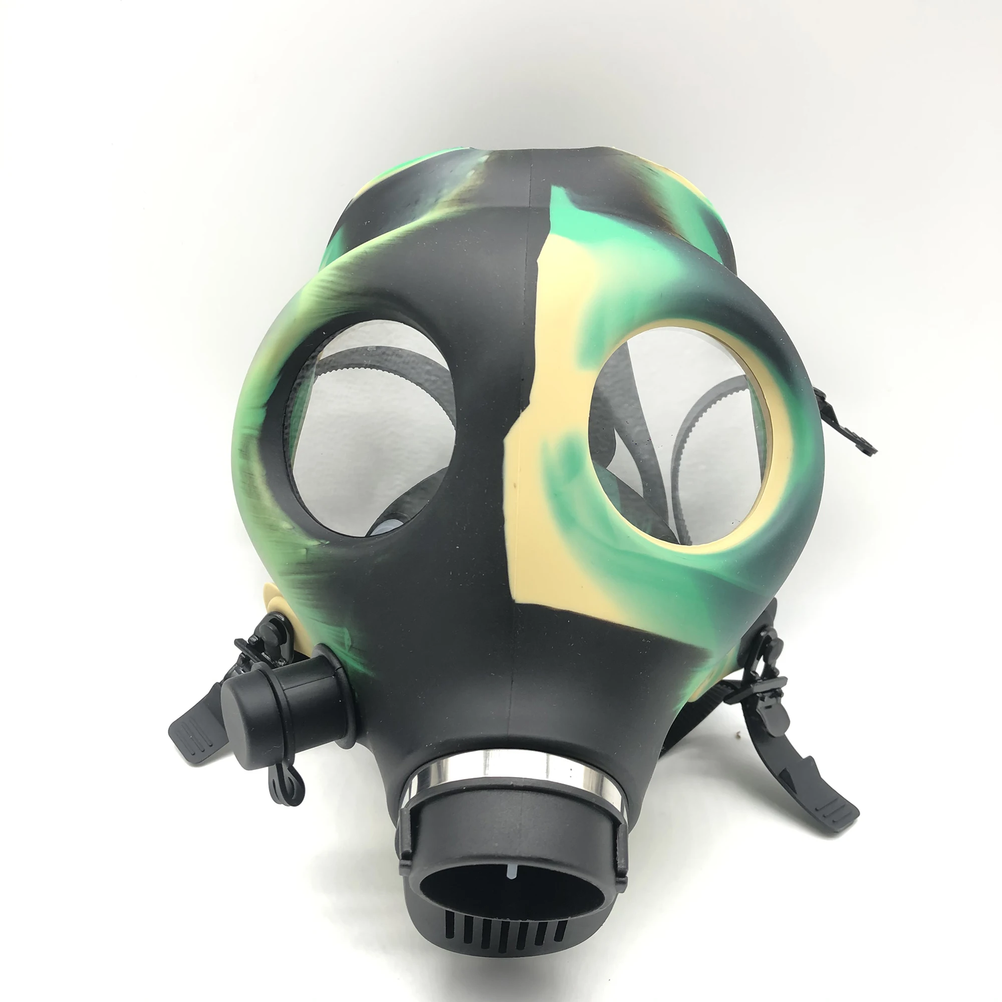 
high quality Silicone Gas Mask Smoking Pipe Set Hookah accessories Exquisite box packaging Hookah mask 