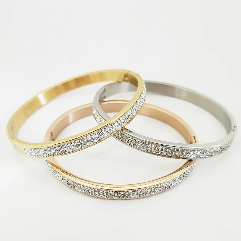 ROMANTIC Wholesale fashion brands jewelry 316L stainless steel bracelet
