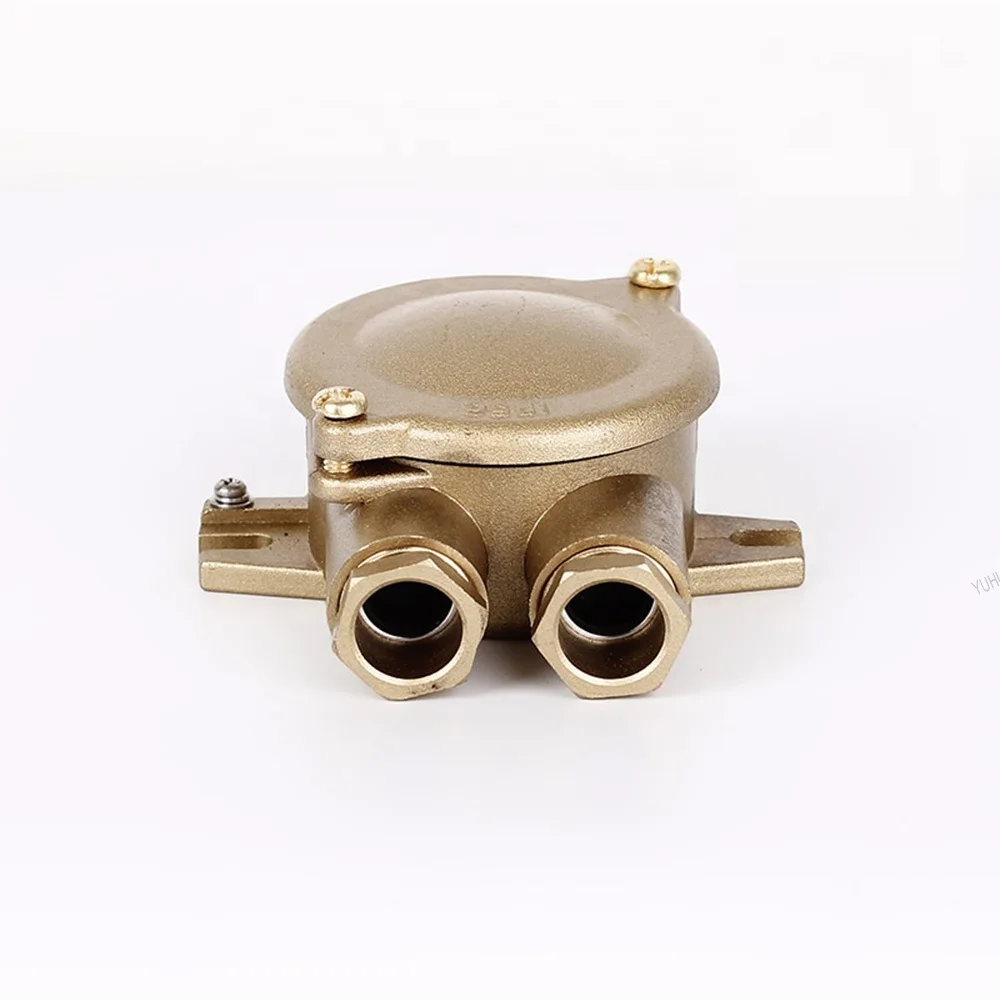 IP56 10A/16A Marine Brass Junction Box 1150 JXH202