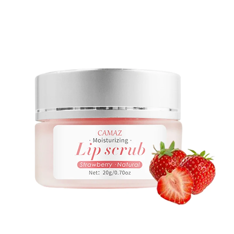 
Oem Natural Plants Private Label Exfoliator Lightening Best Lip Scrub For Dark Lips 