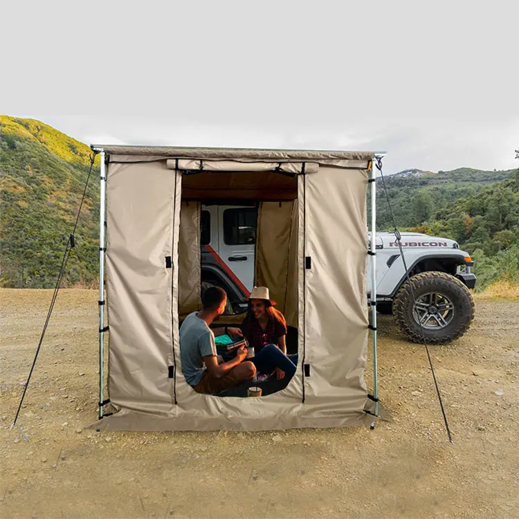 Newly launched sun and heat resistant lightweight SUV Car side cloth house tent