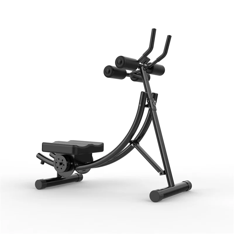 Multifunction Portable Abdominal Exercise Machine Ab Coaster Body Shaper Mat Crunch Muscle Fitness Body Roller Gym