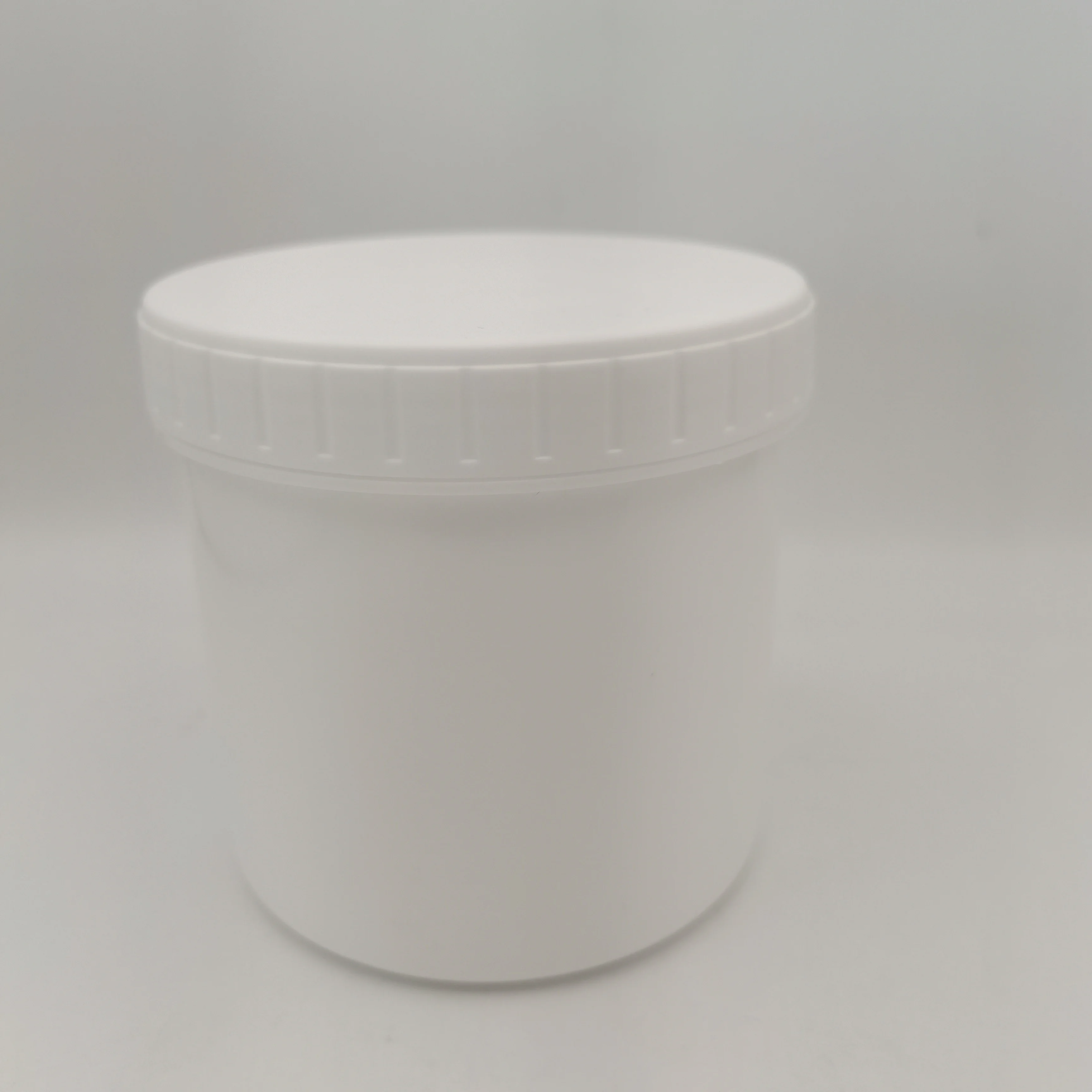 150-1000ml food grade large plastic sealed tank with screw lid and transparent inner lid