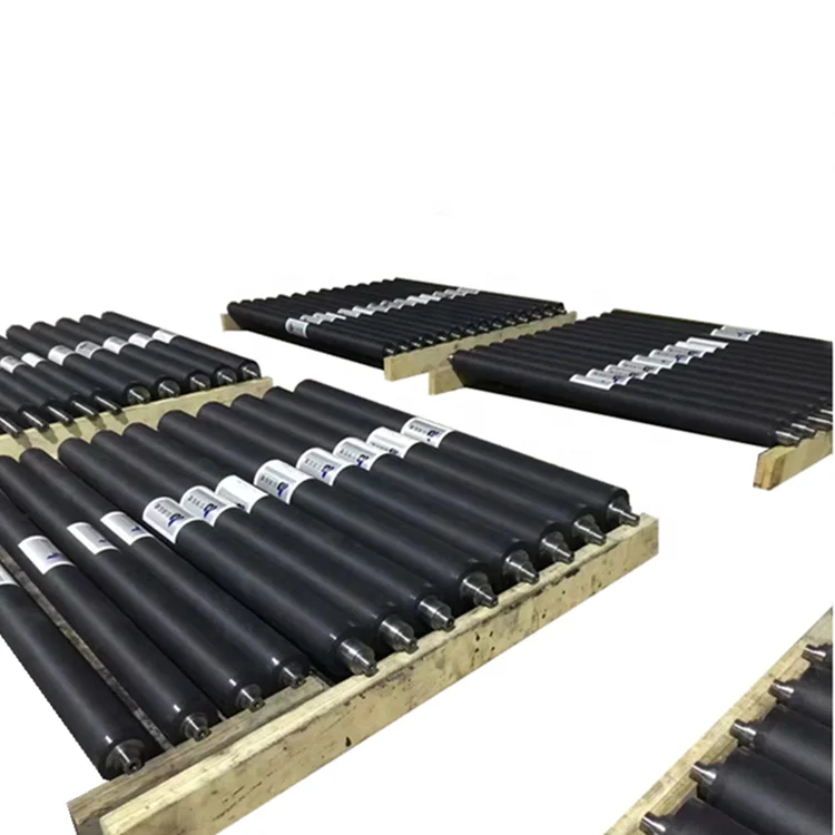 The high quality low price alcohol dampening roller printing rubber water rollers rubber roller for offset printing