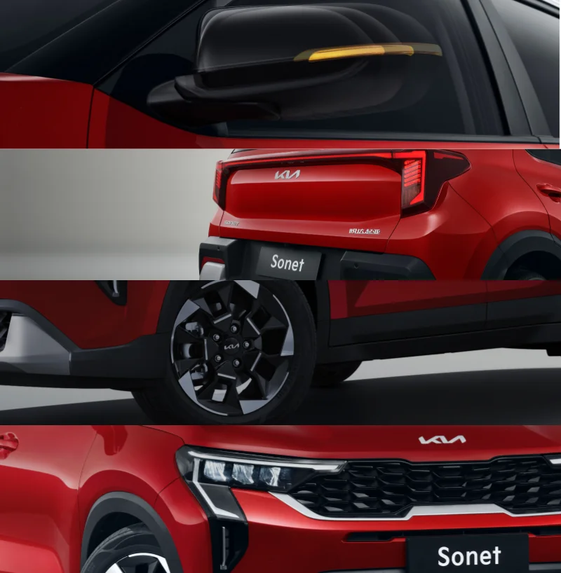 Sonet car China Export Korea New Brand Fuel Petrol Car new fuel auto 2024 Comfortable 5 Seats Vehicle Small SUV Kia Sonet Car
