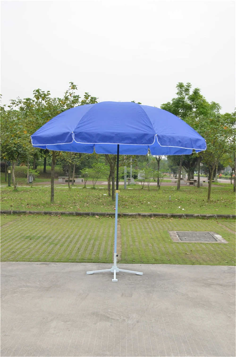 Promotional Custom Design Logo Printing Advertising Sun Garden Parasol Patio Base Sea Outdoor Beach Umbrella