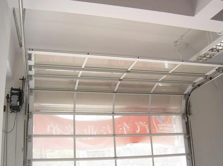 Finger Protection Garage Door With Small Pedestrian Access Door For Homes