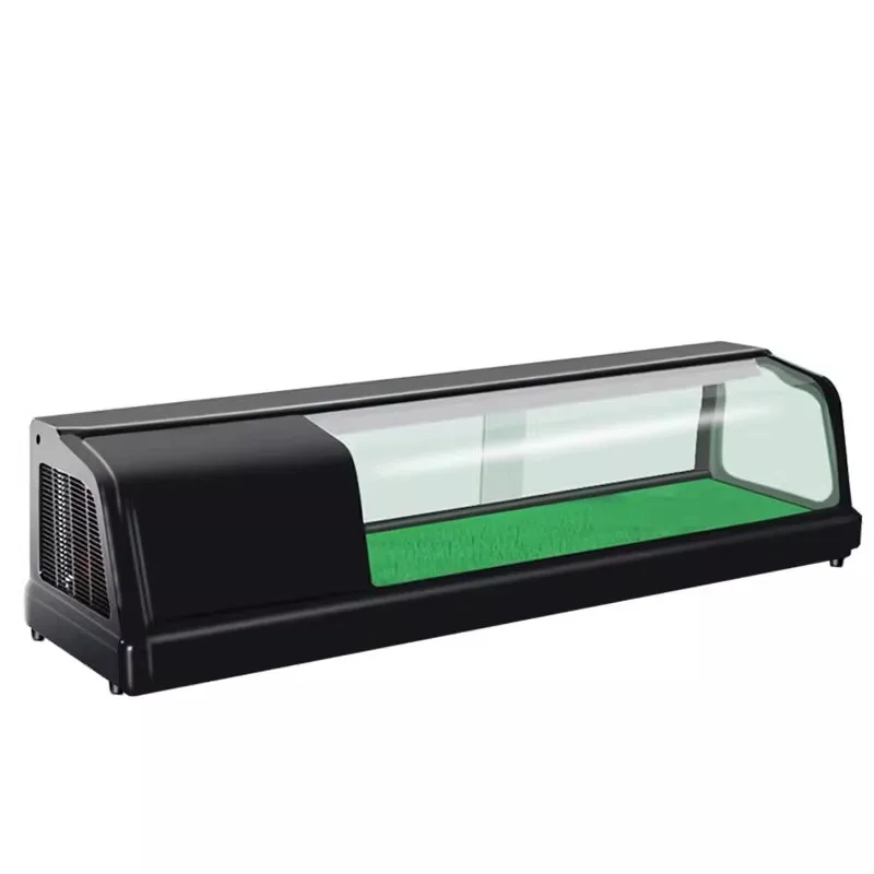 Electric Best Commercial Counter Top Refrigerated Sushi display cooler, sushi cabinet,sushi showcase