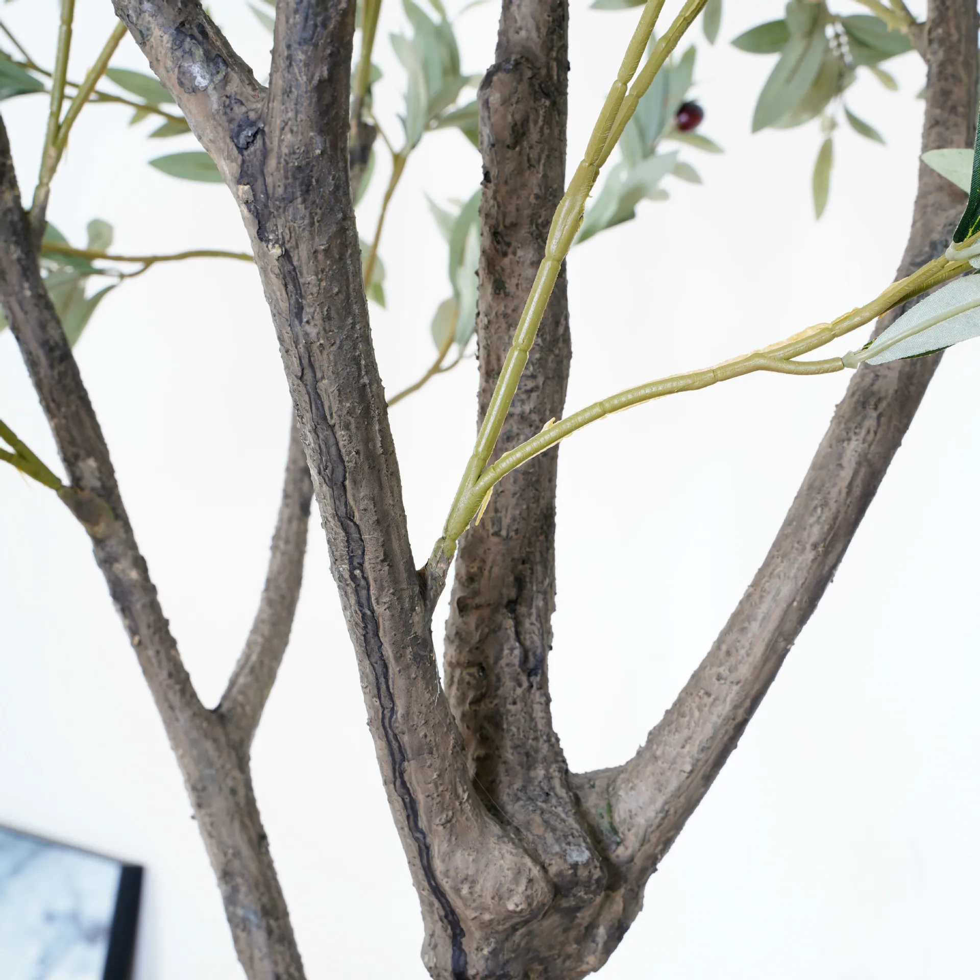 Nearly Natural Indoor Outdoor Decor Plastic Bonsai Faux Plants 5 Ft 6 Ft 180cm 6ft 6 Feet 2m 2.1m Fake Olive Tree Artificial