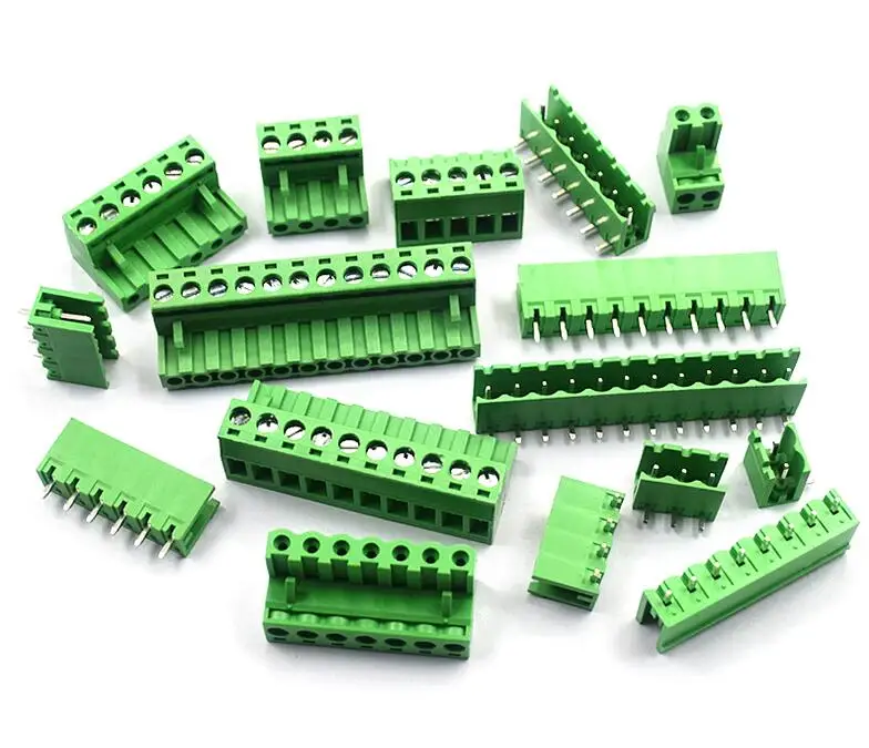  2EDGK 5 08/3 81 мм Штекерный + гнездовой набор Rta Подключаемая Клеммная колодка pcb коннектор 2P/3/4/5/8/10/12P прямая угловая