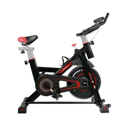 Sunny Health Endurance Magnetic Belt Drive Cycling Exercise Bike Stationary Upright Spinning Bike
