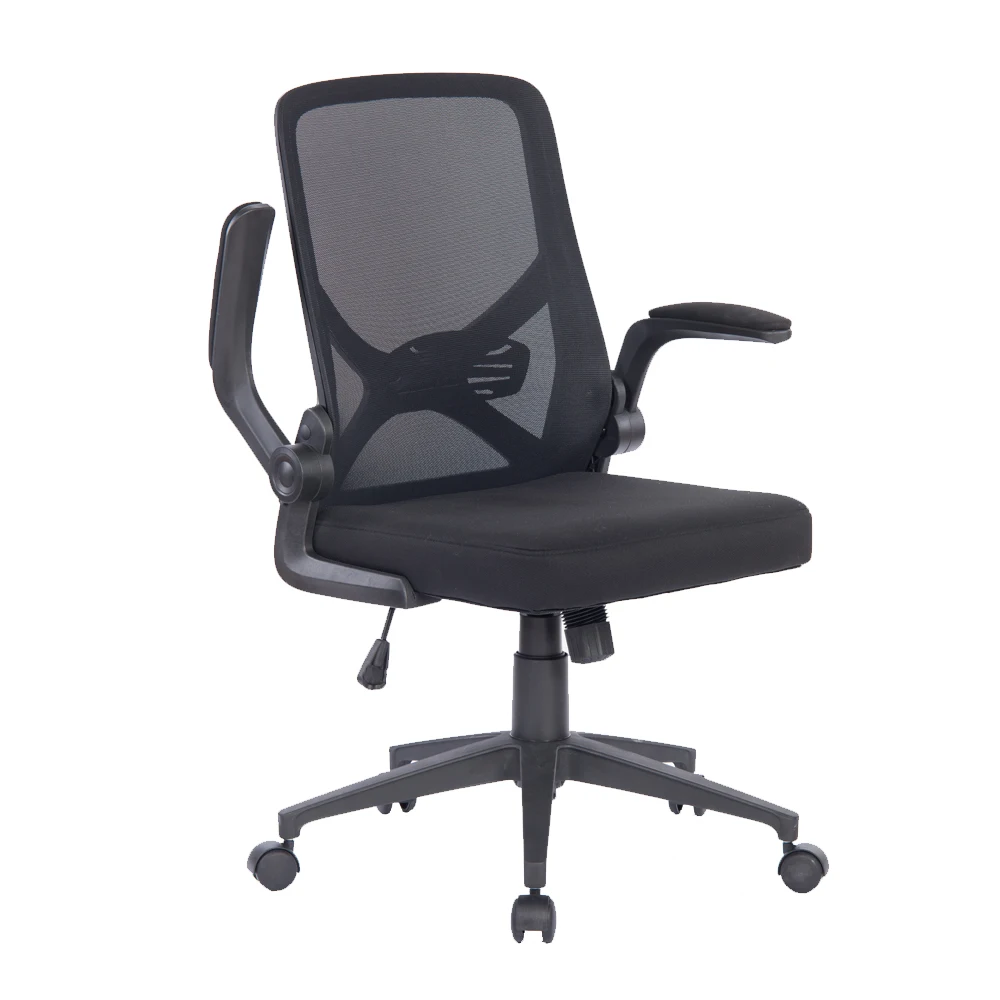 Складной регулируемый сетчатый офисный стул с подлокотником оптом (62569978344)