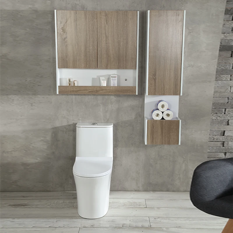Modern Bathroom Furniture Set High Quality Bathroom Vanity Mirror Solid Wood Bathroom Cabinet Set