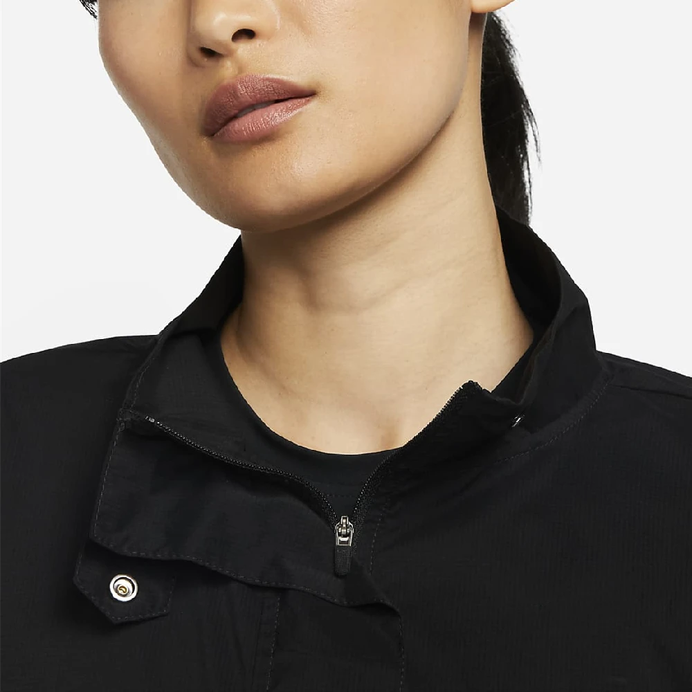 Fashion Streetwear Black Long Sleeve Outfit Windbreaker Two Piece Women Reflective Piping Tracksuit Short Set