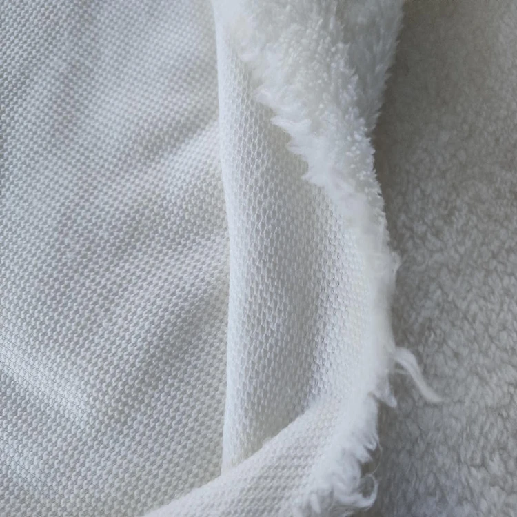 China Supplier high quality selling knitted plush fabric