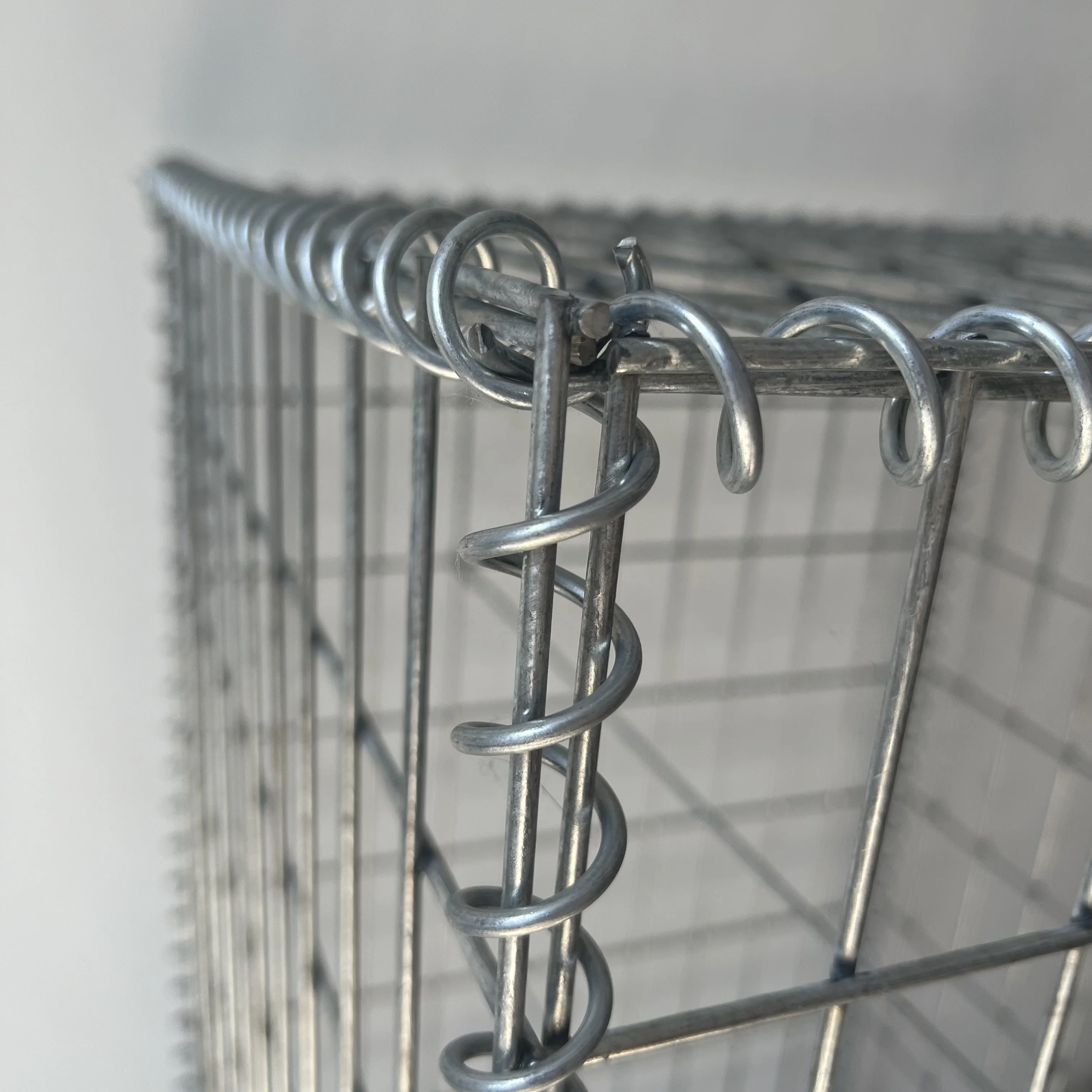 Оцинкованная сварная каменная клетка сетчатая стена садовая настенная