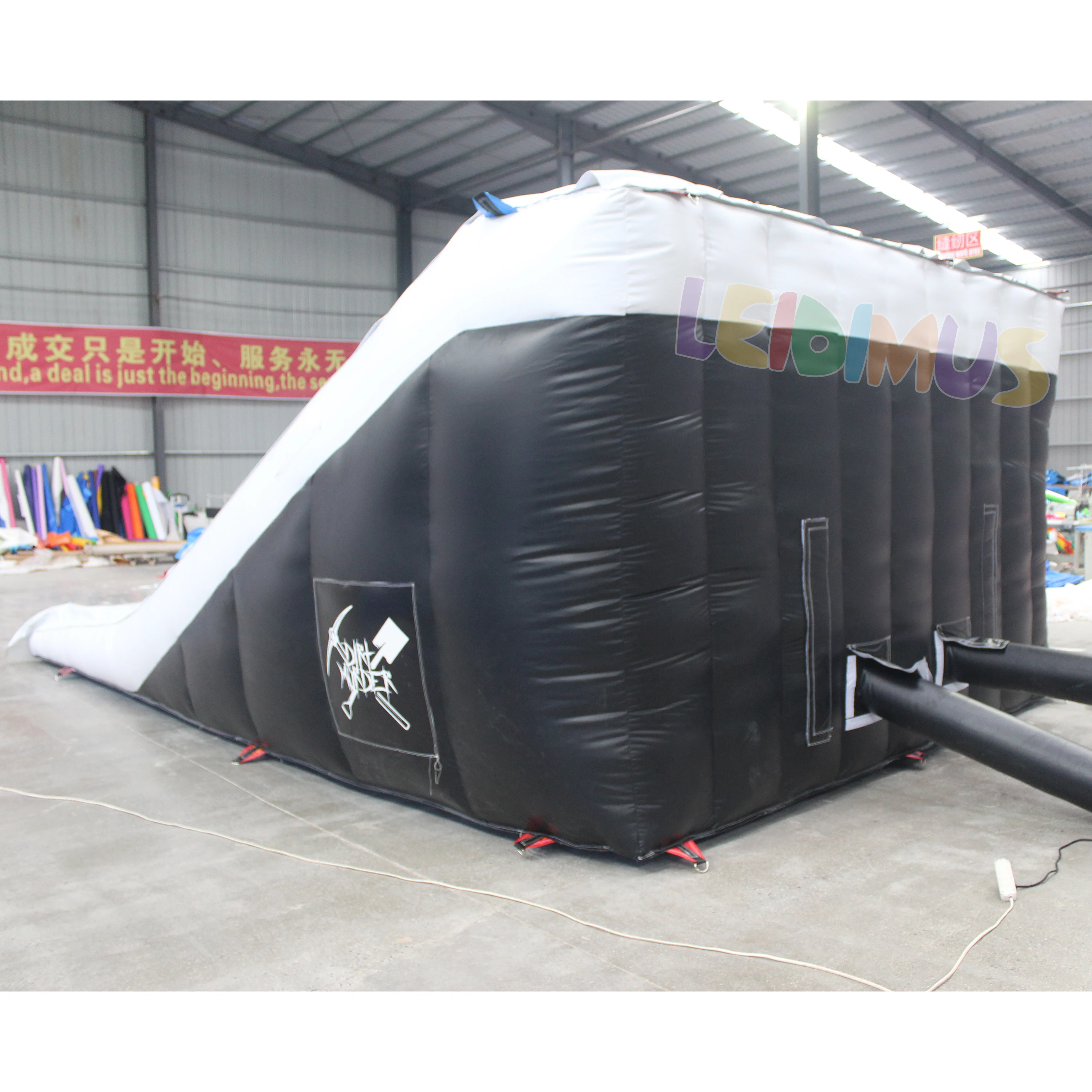 High Quality Inflatable Airbag freestyle Landing BMX FMX Ramp Bike Jump Extreme Sports MTB Slopestyle Inflatable Jumping cushion